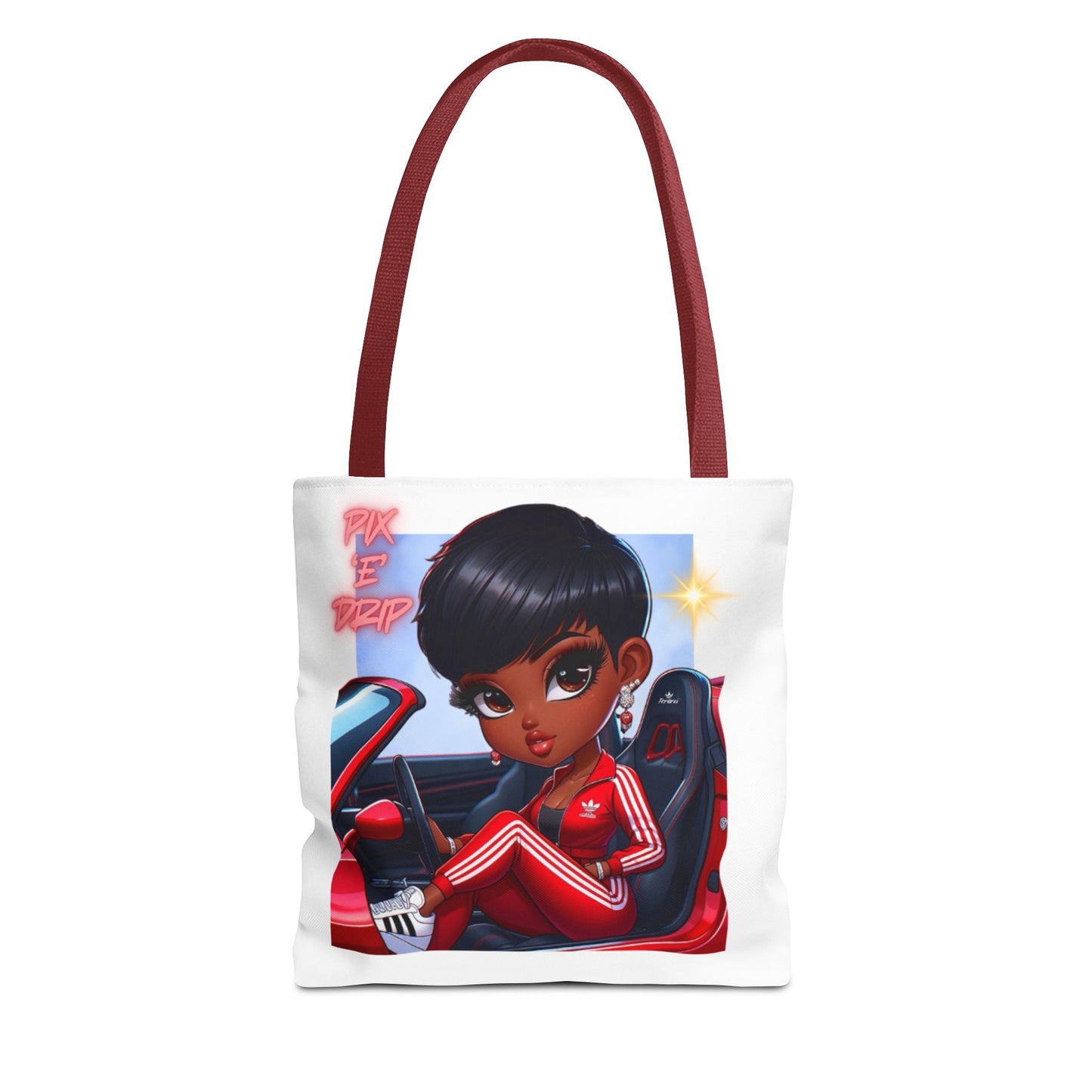 Pix ‘E’ Drip Unisex Tote Bag