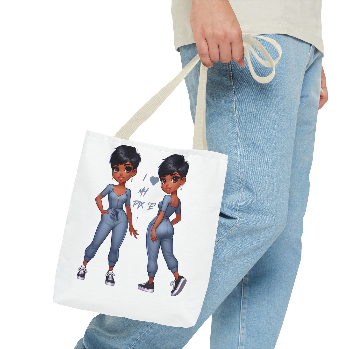 I Love My Pix 'E’ Unisex Tote Bag