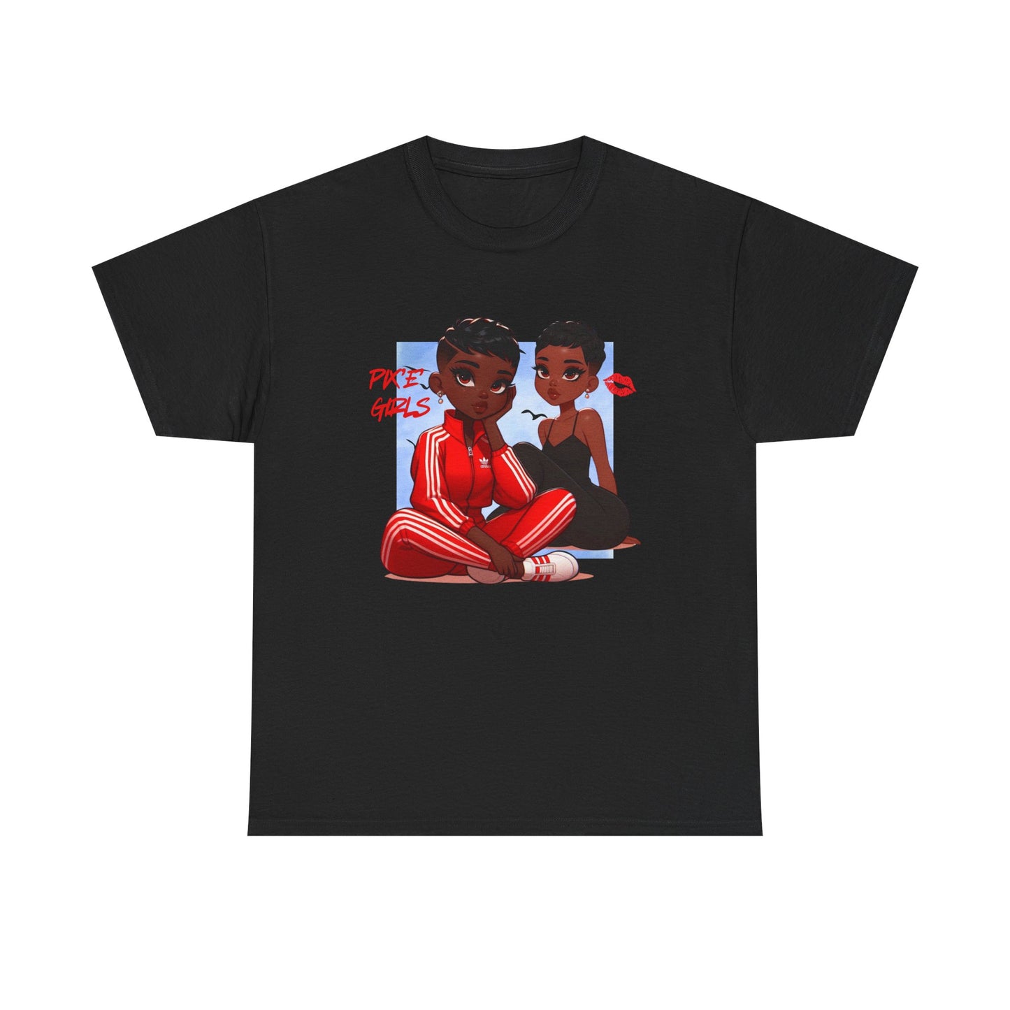 Pix ‘E’ Girls Unisex Heavy Cotton Tee