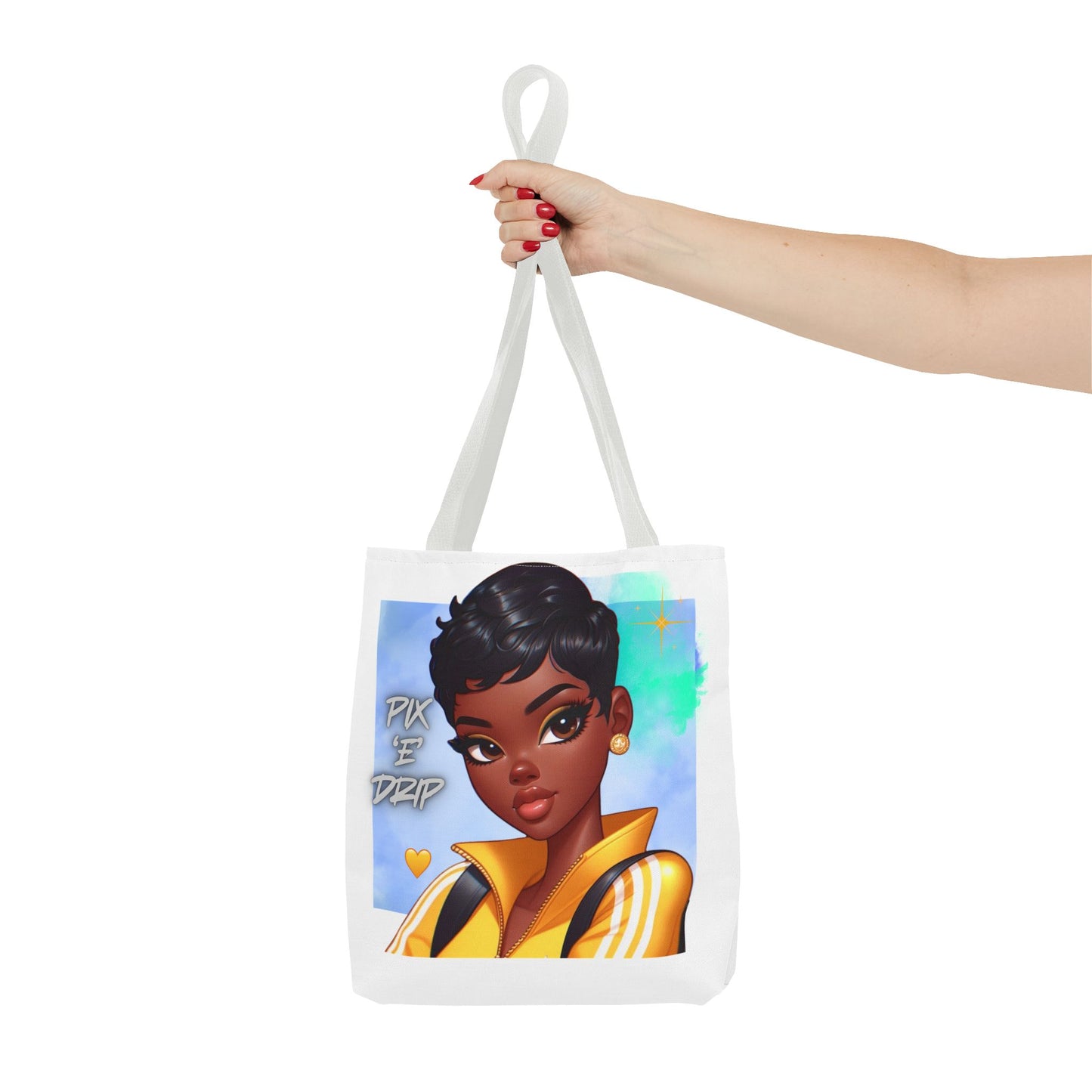 Pix ‘E’ Drip Unisex Tote Bag