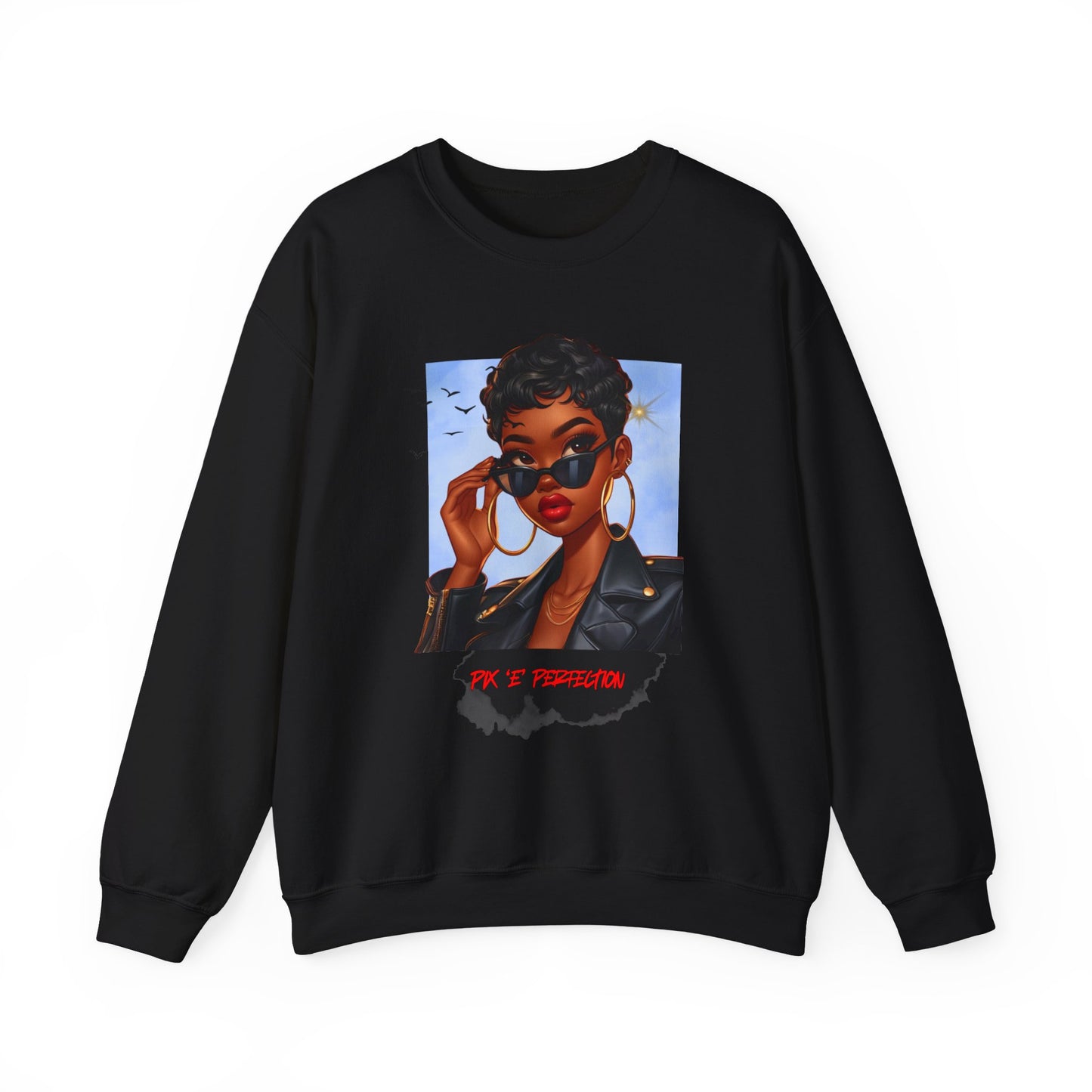 Pix’E’ Perfection Unisex Heavy Blend™ Crewneck Sweatshirt