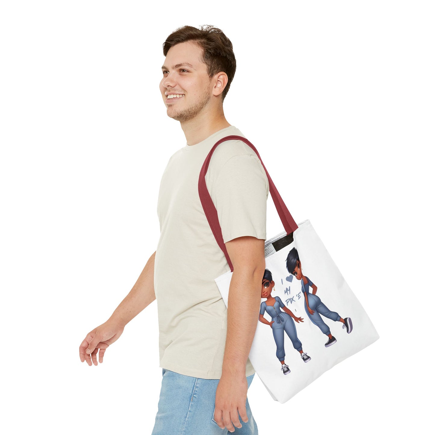 I Love My Pix 'E’ Unisex Tote Bag