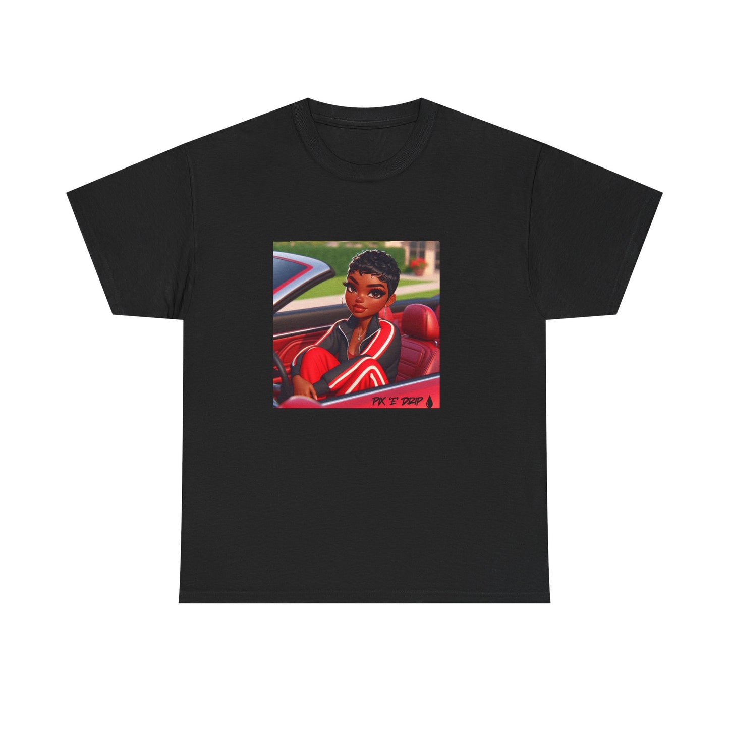 Pix ‘E’ Drip Unisex Heavy Cotton Tee