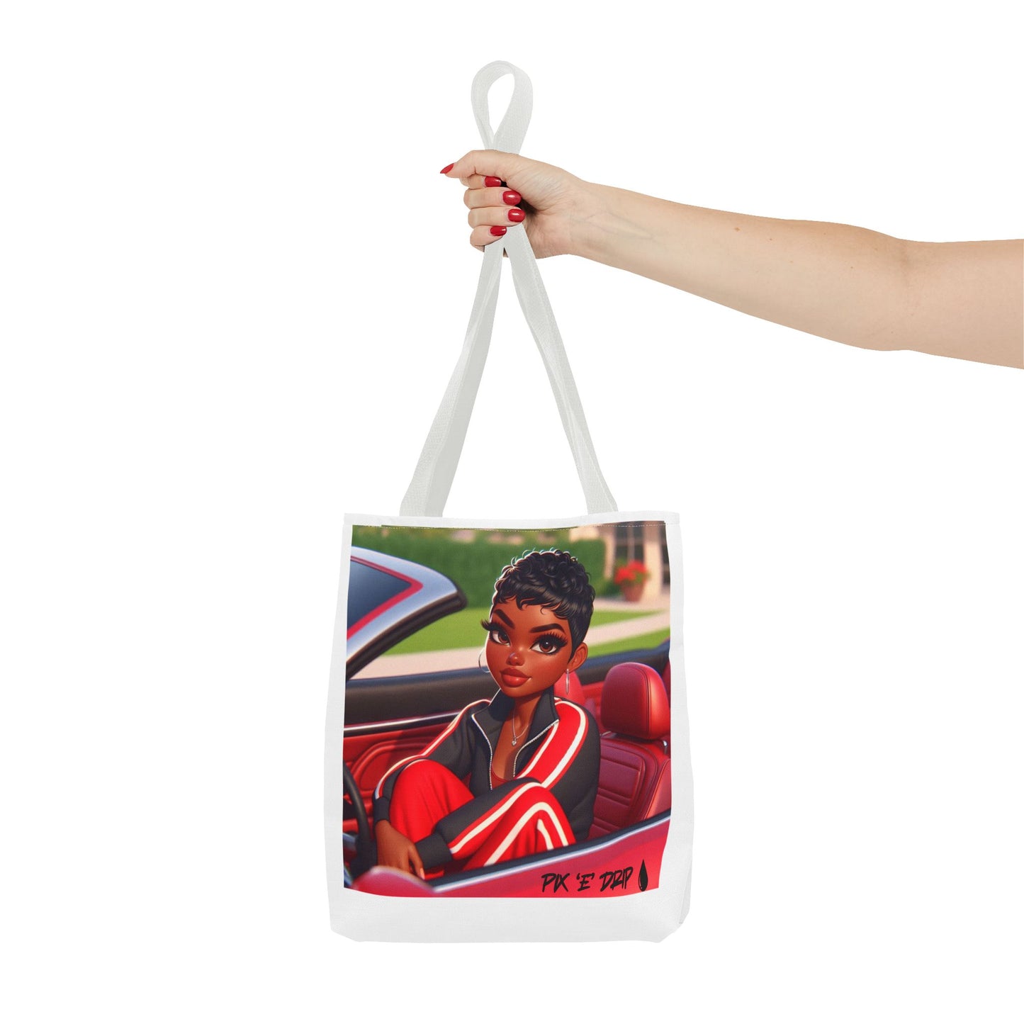 Pix ‘E’ Drip Unisex Tote Bag