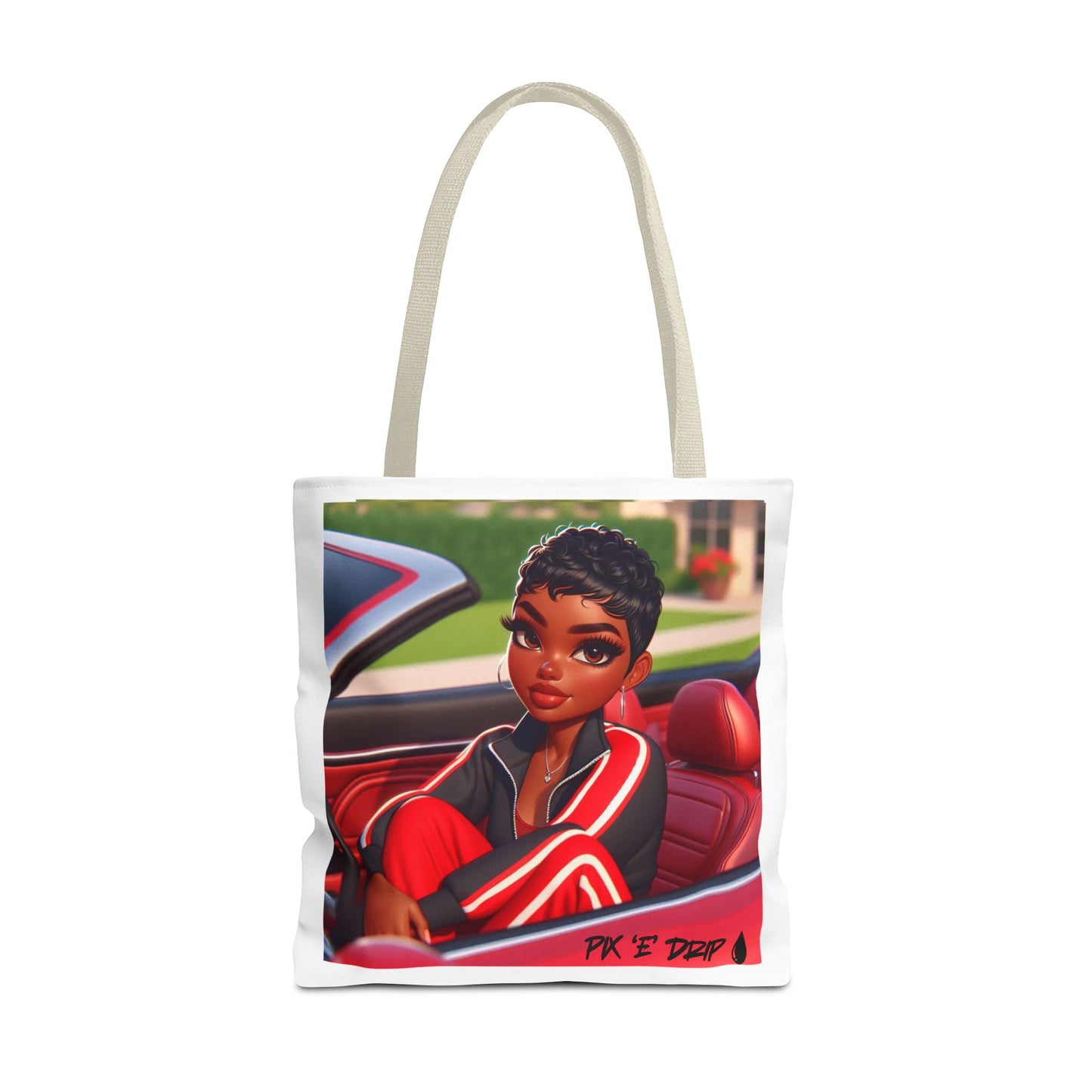 Pix ‘E’ Drip Unisex Tote Bag