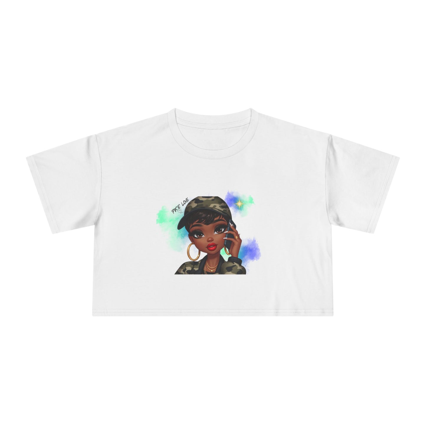 Pix ‘E’ Love Unisex Crop Tee