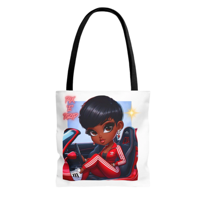 Pix ‘E’ Drip Unisex Tote Bag