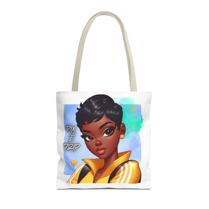 Pix ‘E’ Drip Unisex Tote Bag