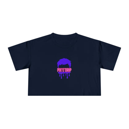 Pix ‘E’ Drip Unisex Crop Tee