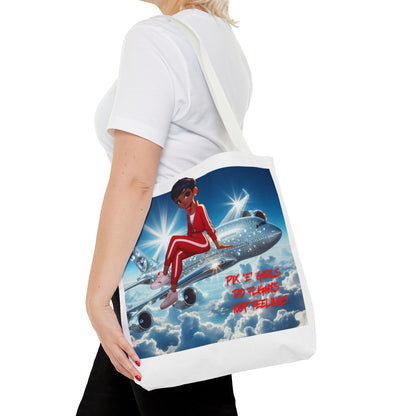 Pix 'E’ Girls Do Flights Not Feelings Unisex Tote Bag
