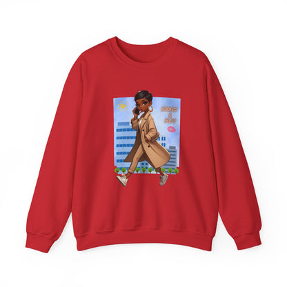 Booked & Busy Unisex Heavy Blend™ Crewneck Sweatshirt