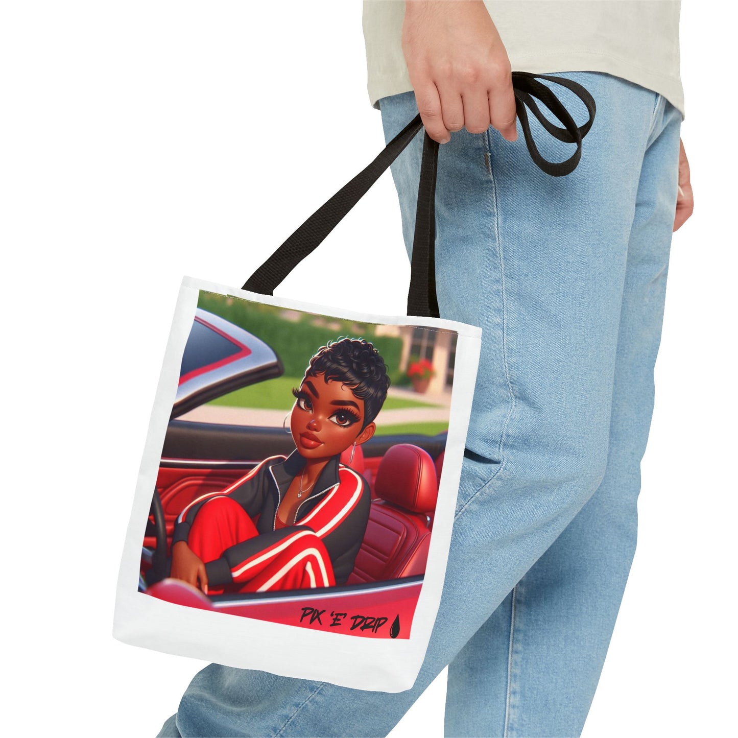 Pix ‘E’ Drip Unisex Tote Bag