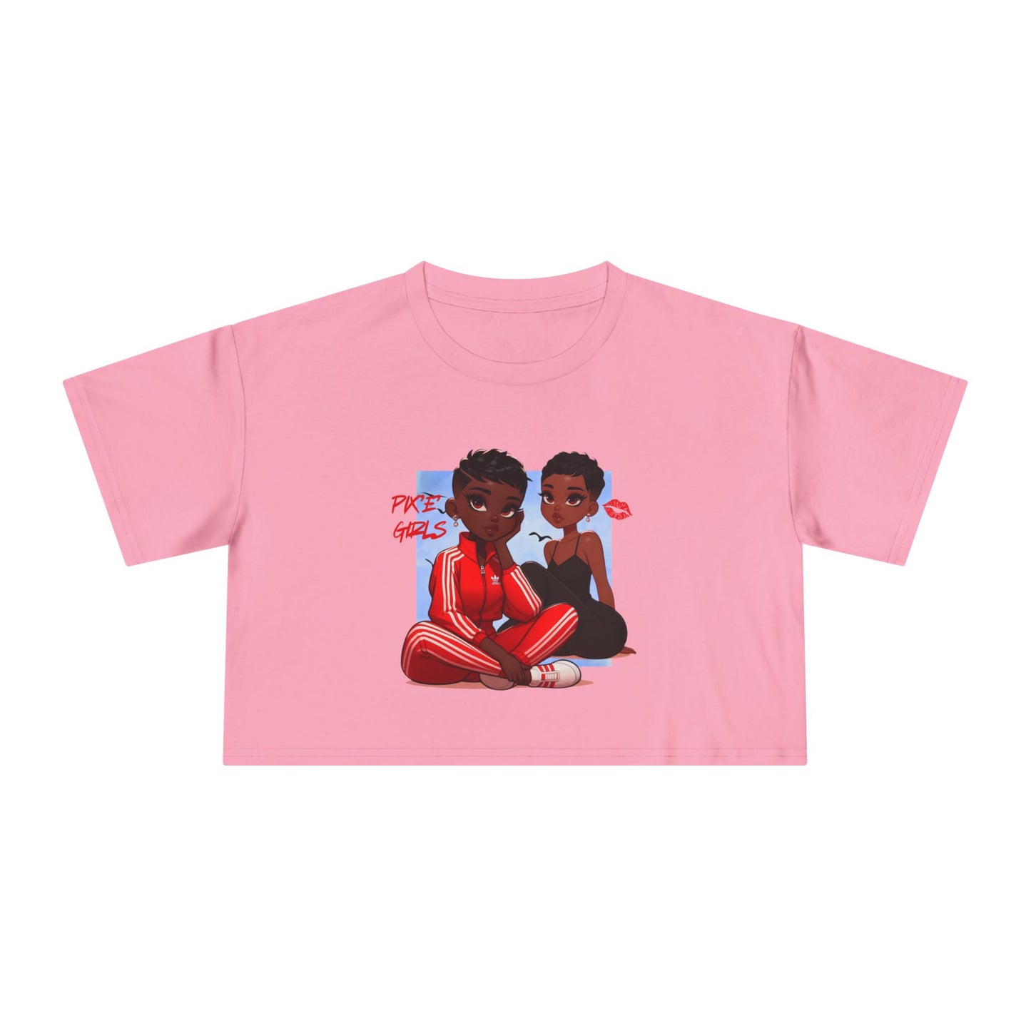 Pix ‘E’ Girls Unisex Crop Tee