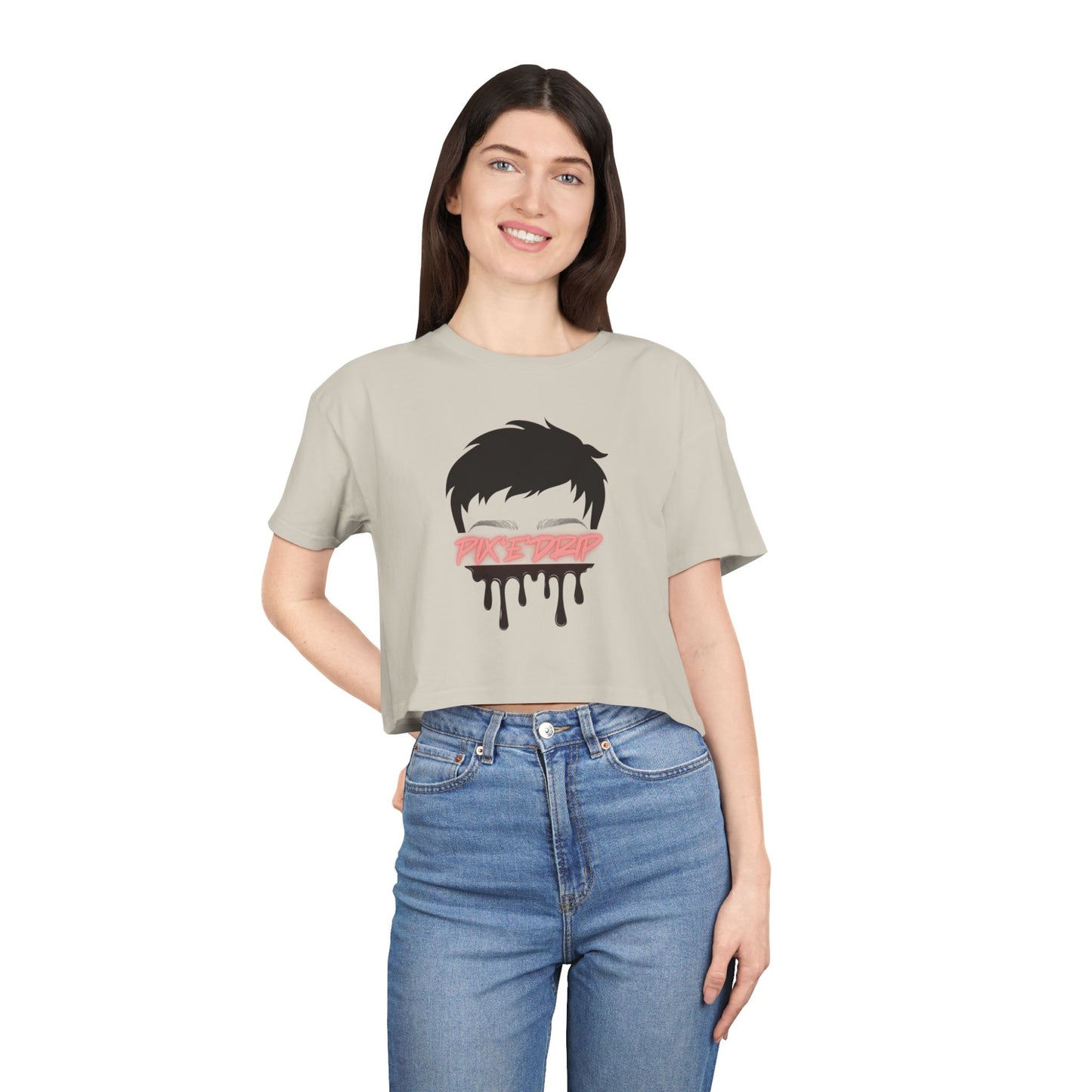 Pix ‘E’ Drip Unisex Crop Tee