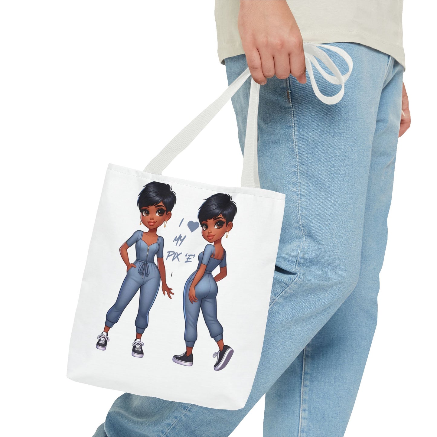 I Love My Pix 'E’ Unisex Tote Bag