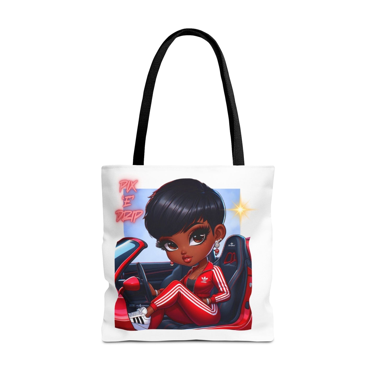 Pix ‘E’ Drip Unisex Tote Bag