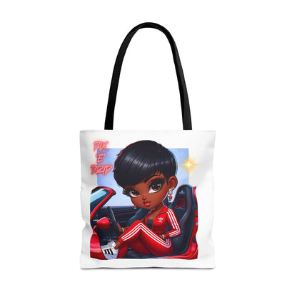 Pix ‘E’ Drip Unisex Tote Bag