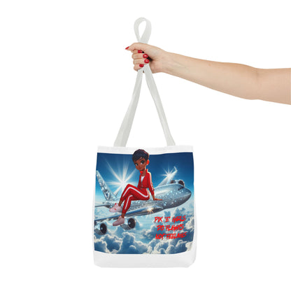 Pix 'E’ Girls Do Flights Not Feelings Unisex Tote Bag