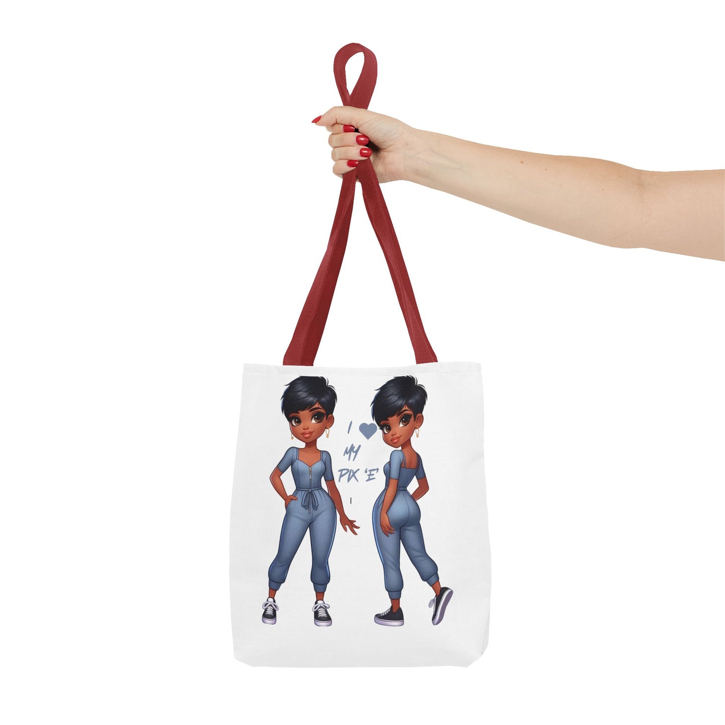 I Love My Pix 'E’ Unisex Tote Bag
