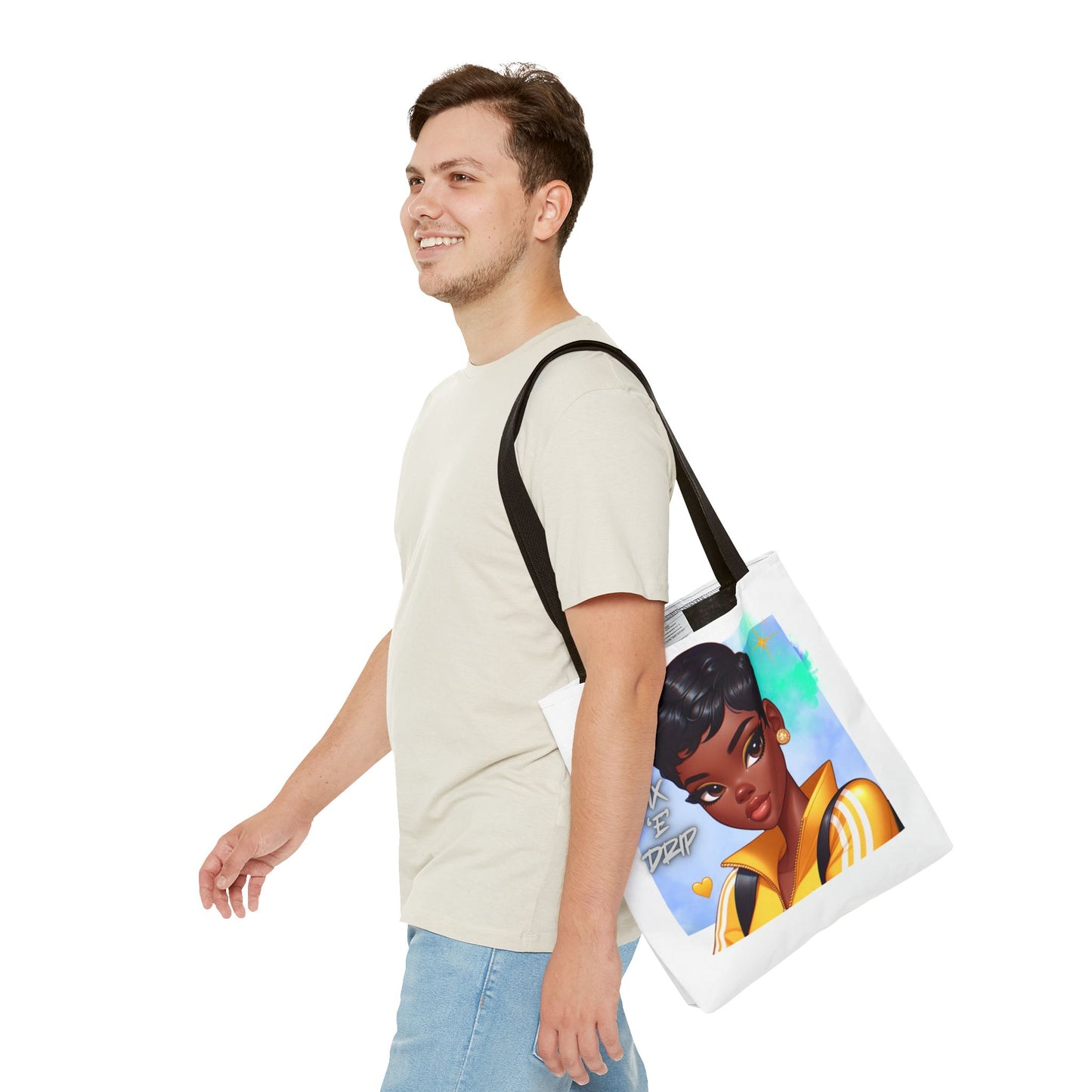 Pix ‘E’ Drip Unisex Tote Bag