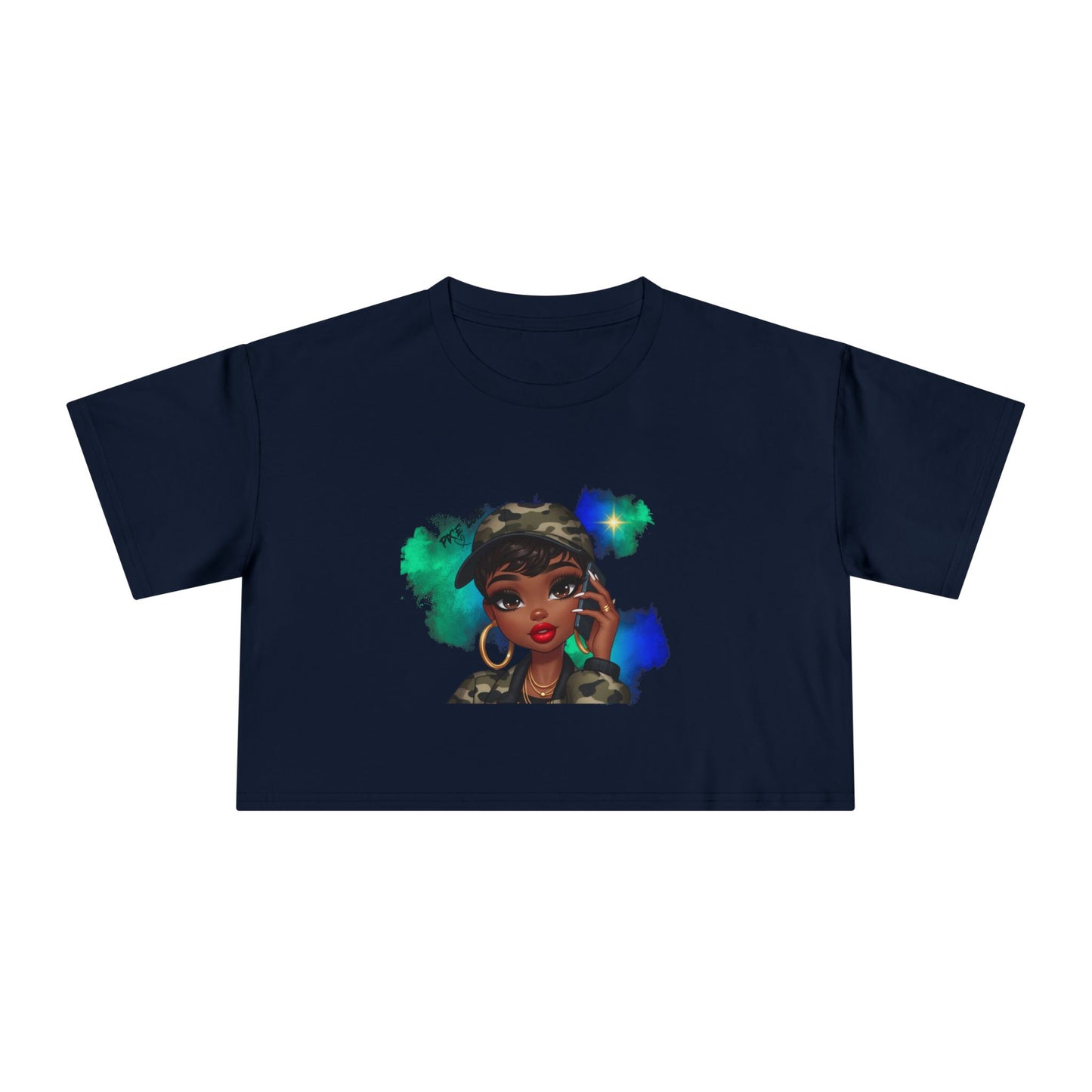 Pix ‘E’ Love Unisex Crop Tee