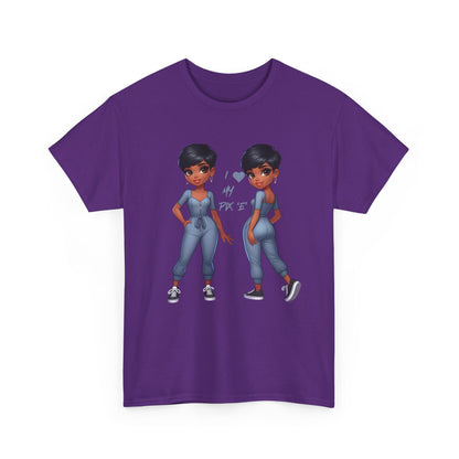 I Love My Pix 'E’ Unisex Heavy Cotton Tee