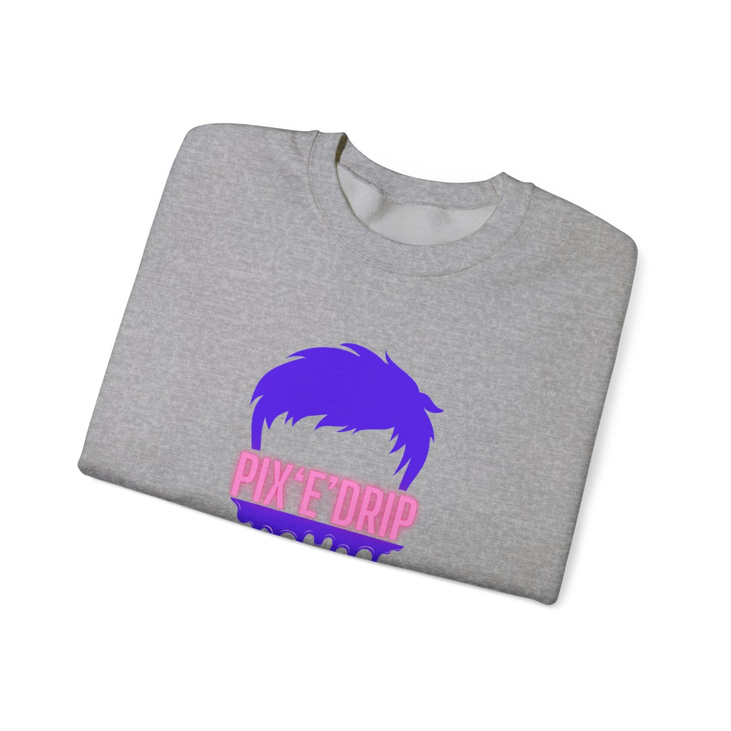 Pix ‘E’ Drip  Unisex Heavy Blend™ Crewneck Sweatshirt