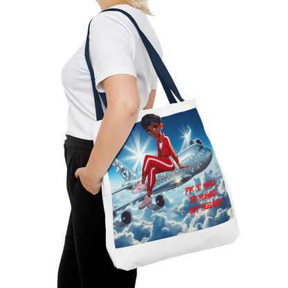 Pix 'E’ Girls Do Flights Not Feelings Unisex Tote Bag