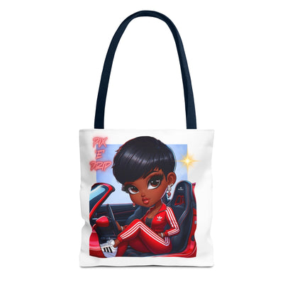 Pix ‘E’ Drip Unisex Tote Bag