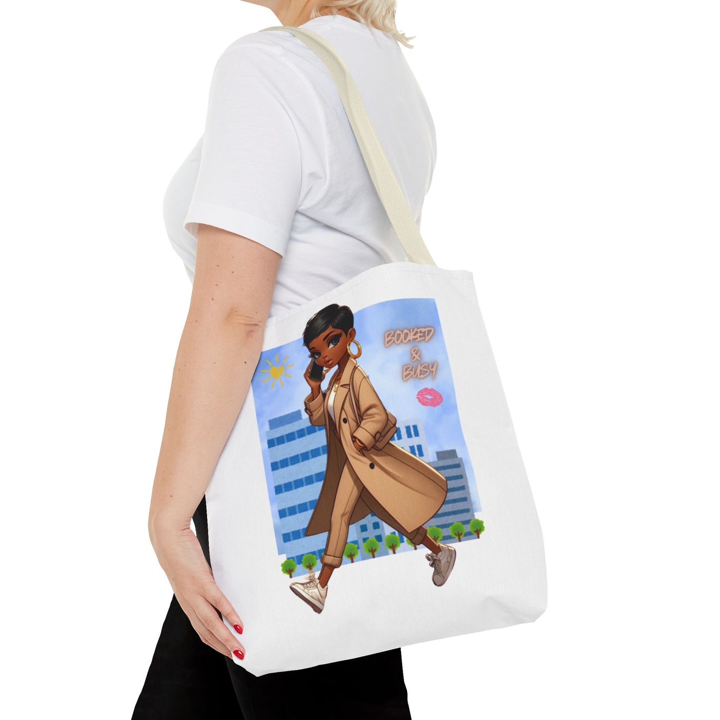 Booked & Busy Unisex Tote Bag