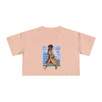 Booked & Busy Unisex Crop Tee