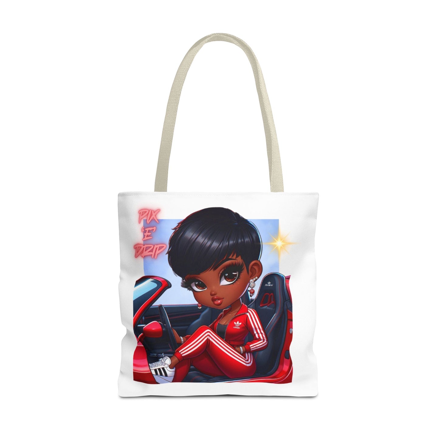 Pix ‘E’ Drip Unisex Tote Bag