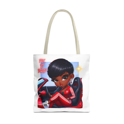 Pix ‘E’ Drip Unisex Tote Bag