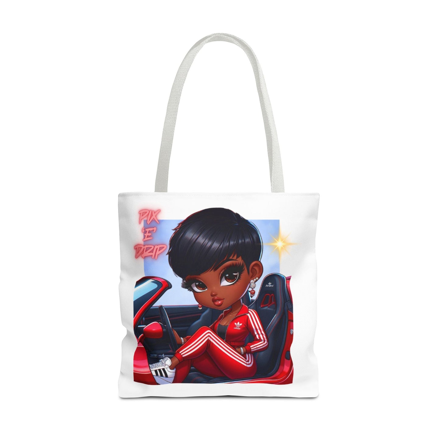 Pix ‘E’ Drip Unisex Tote Bag
