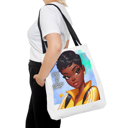 Pix ‘E’ Drip Unisex Tote Bag