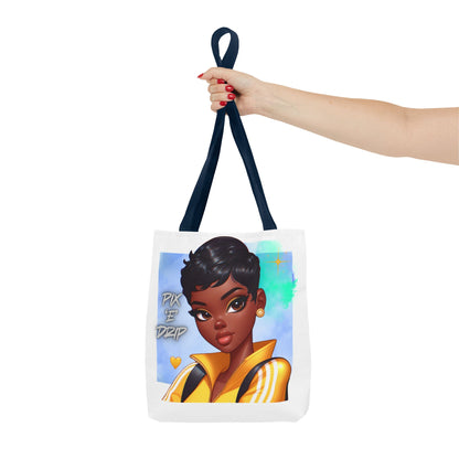 Pix ‘E’ Drip Unisex Tote Bag