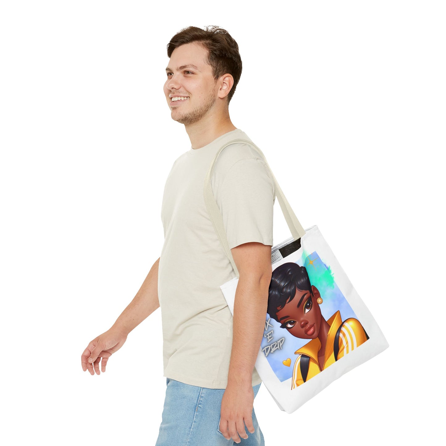 Pix ‘E’ Drip Unisex Tote Bag