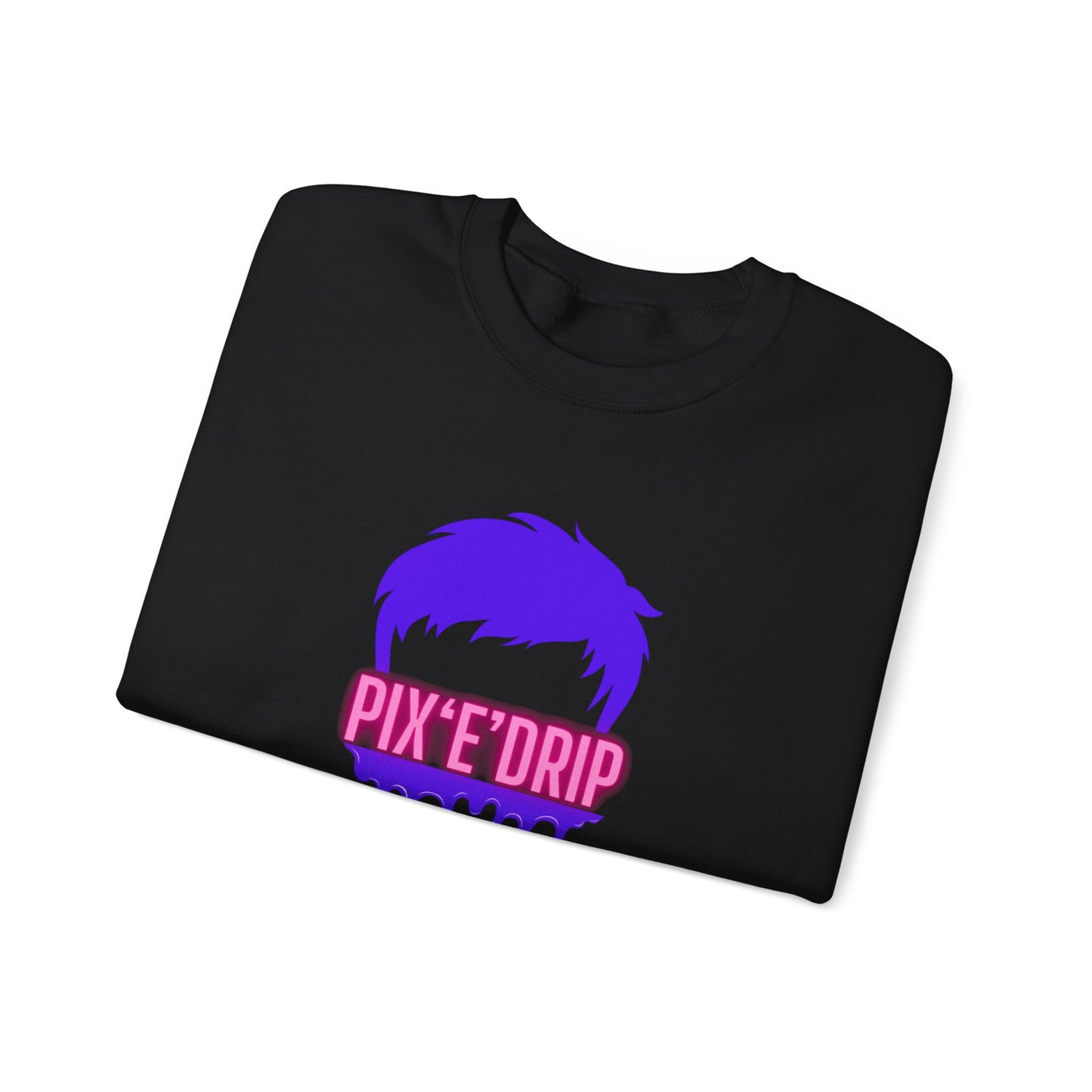 Pix ‘E’ Drip  Unisex Heavy Blend™ Crewneck Sweatshirt