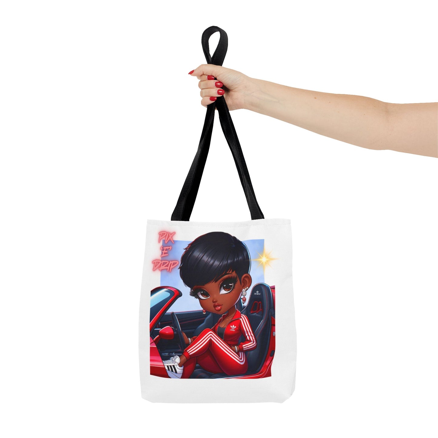 Pix ‘E’ Drip Unisex Tote Bag
