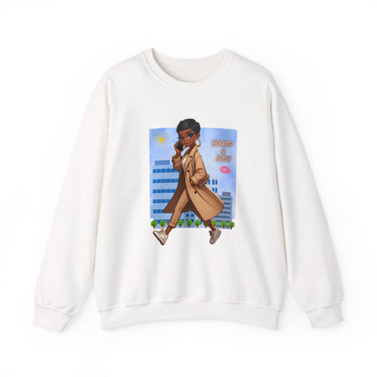 Booked & Busy Unisex Heavy Blend™ Crewneck Sweatshirt