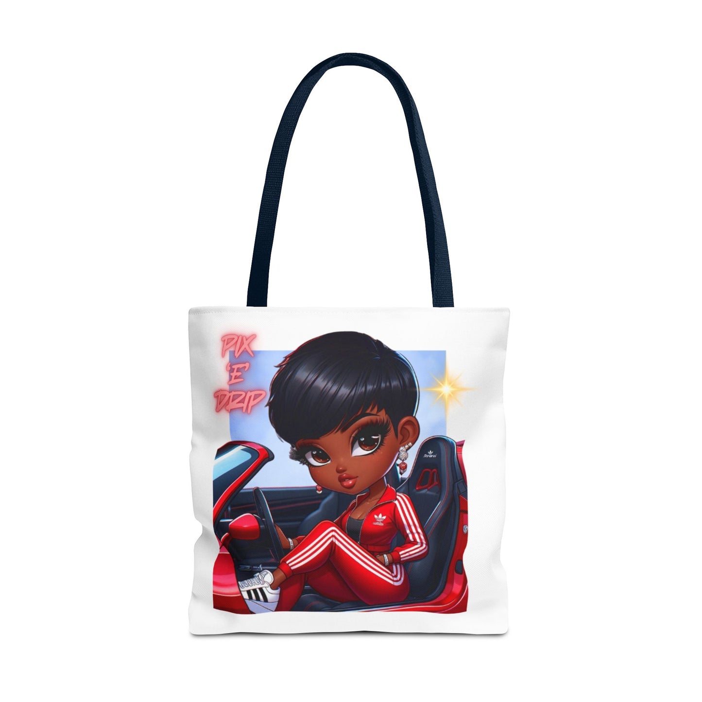 Pix ‘E’ Drip Unisex Tote Bag