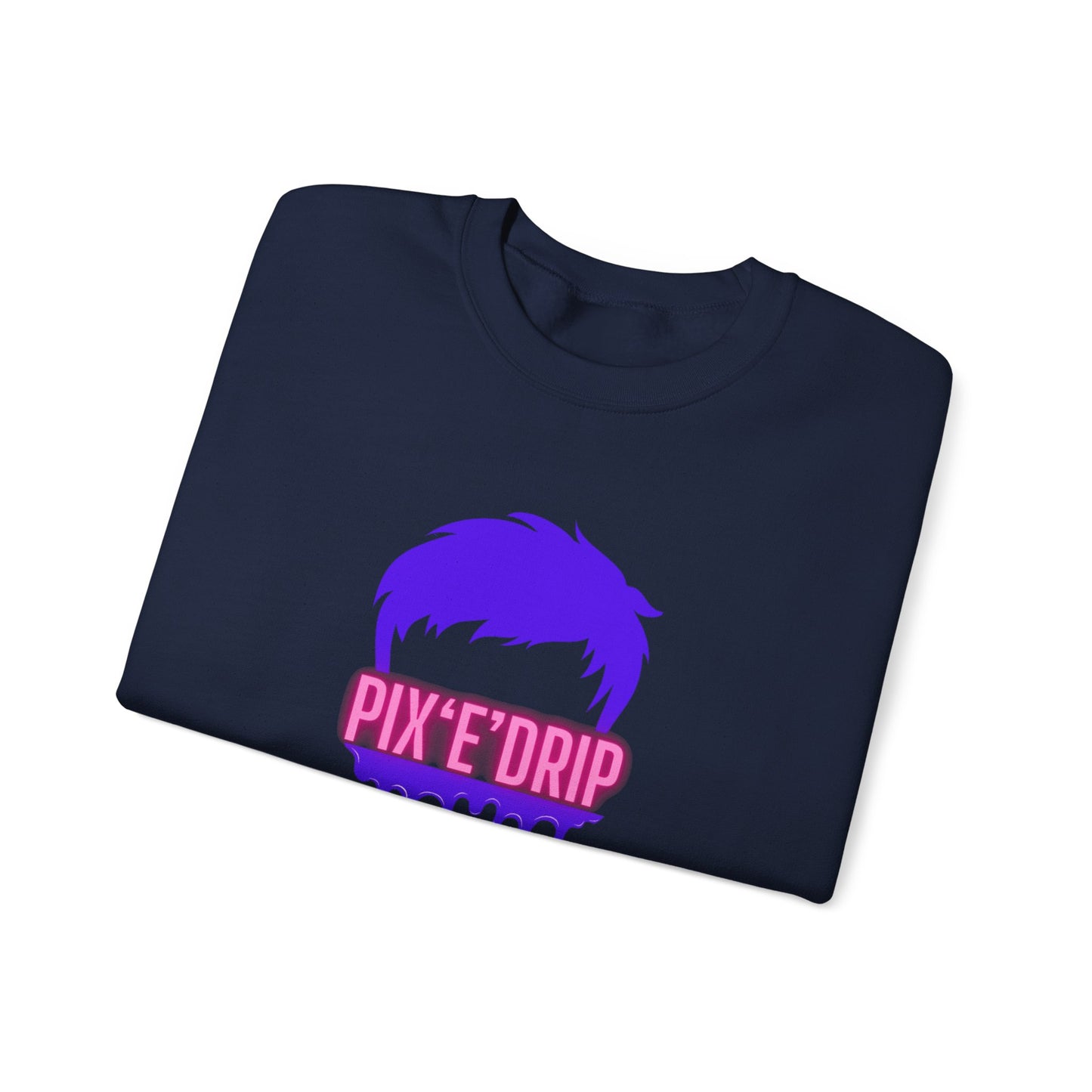 Pix ‘E’ Drip  Unisex Heavy Blend™ Crewneck Sweatshirt