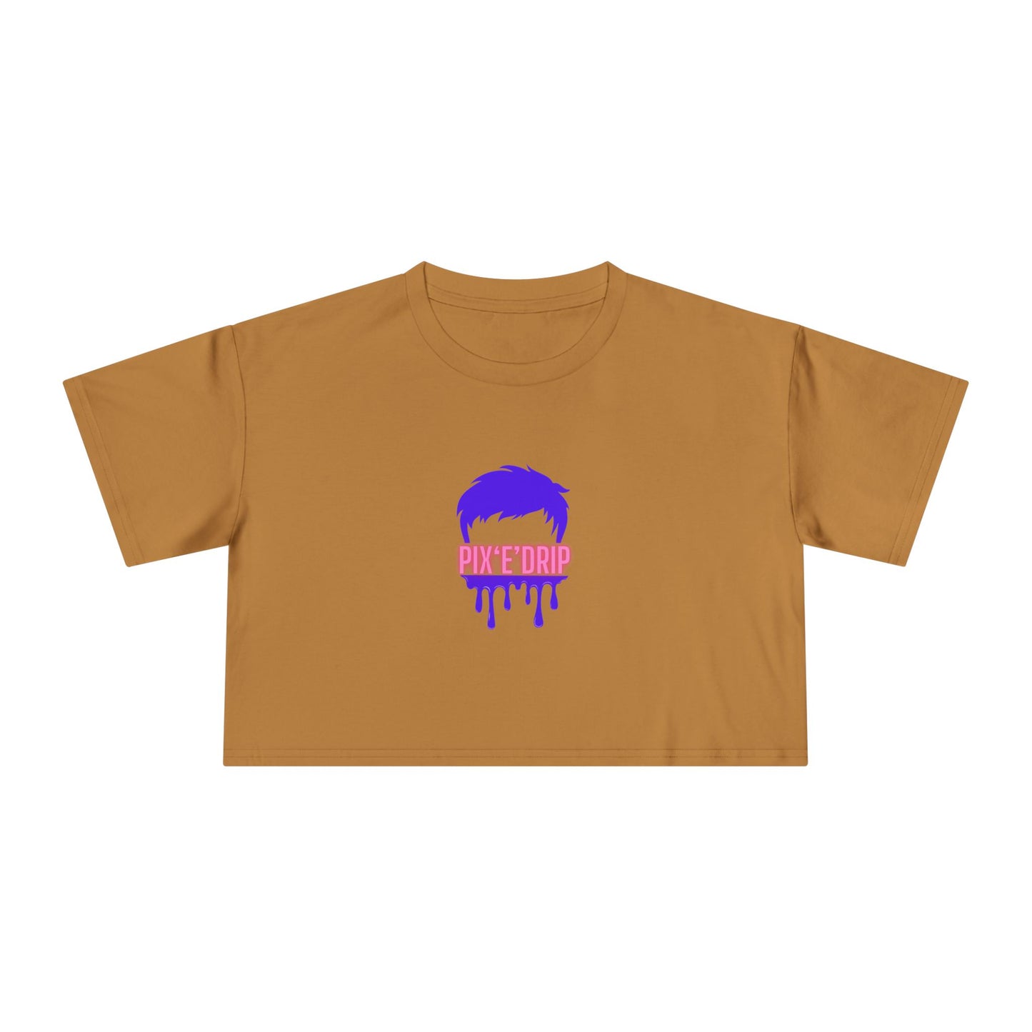 Pix ‘E’ Drip Unisex Crop Tee