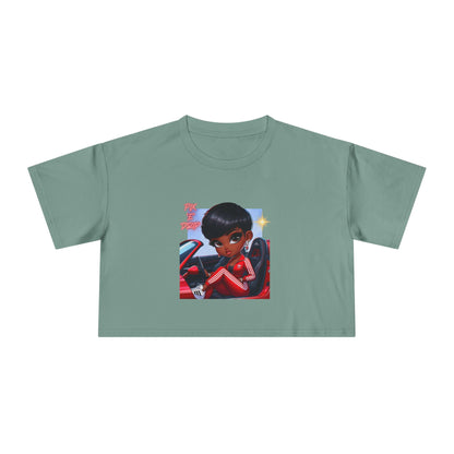 Pix ‘E’ Drip Unisex Crop Tee