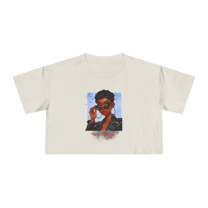 Pix 'E’ Perfection Unisex Crop Tee
