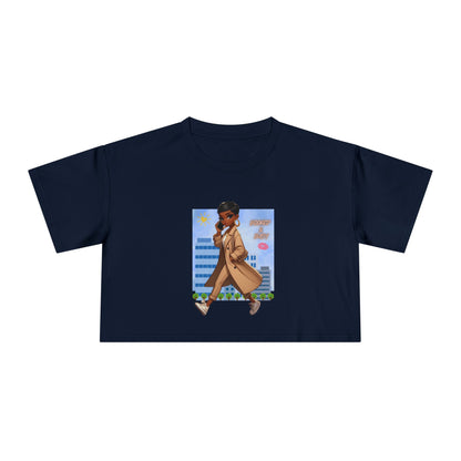 Booked & Busy Unisex Crop Tee