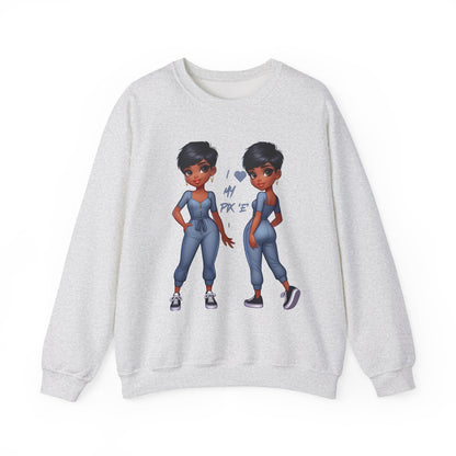I Love My Pix 'E’ Unisex Heavy Blend™ Crewneck Sweatshirt