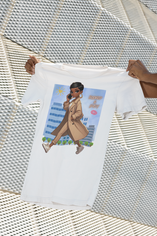 Booked & Busy Tee