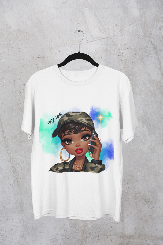CAMO PIX 'E' TEE